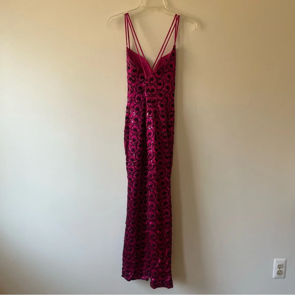 Jessica McClintok Vintage Gunne Sax Sequin Gown